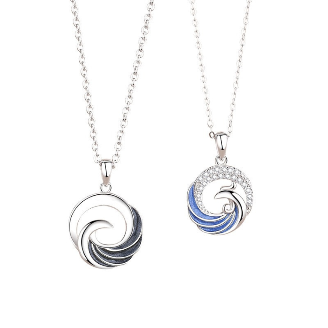 ペアネックレス 鳳凰の調和 LPBW21-LPBM21