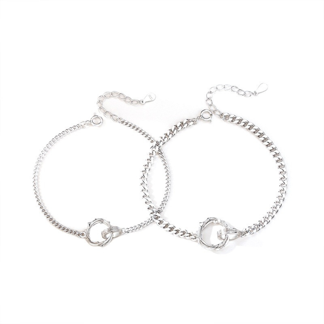 ペアブレスレット 絆の輪 LPBW09-LPBM09