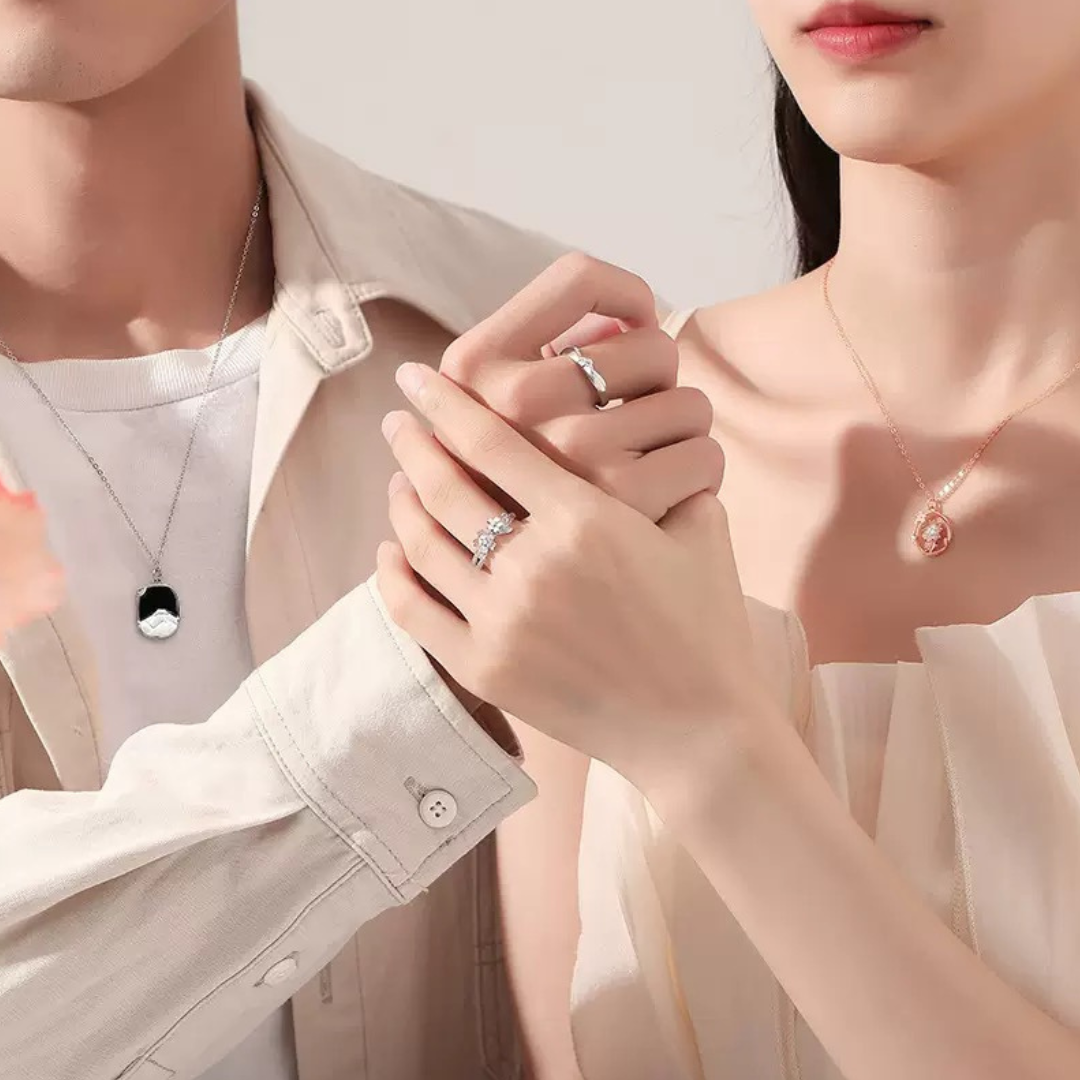 ペアネックレス 桜と富士の約束 LPNW06-LPNM06