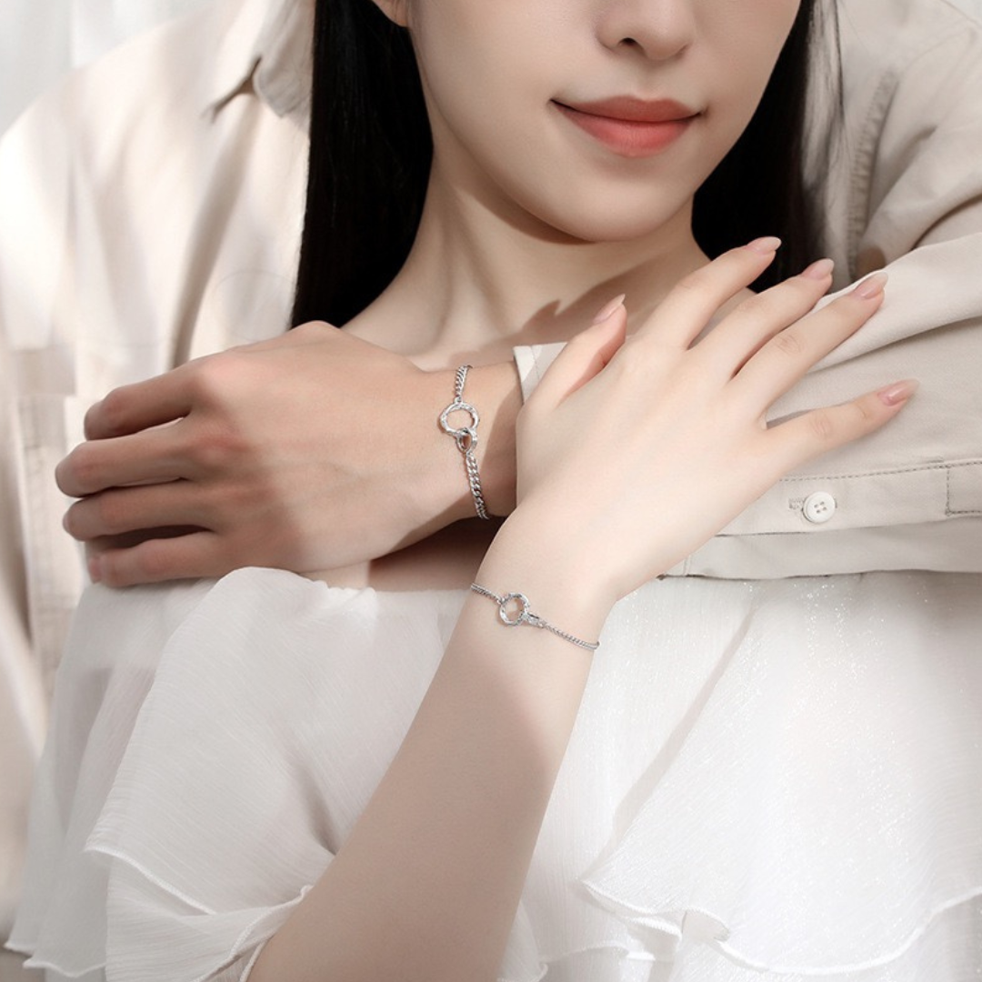 ペアブレスレット 絆の輪 LPBW09-LPBM09