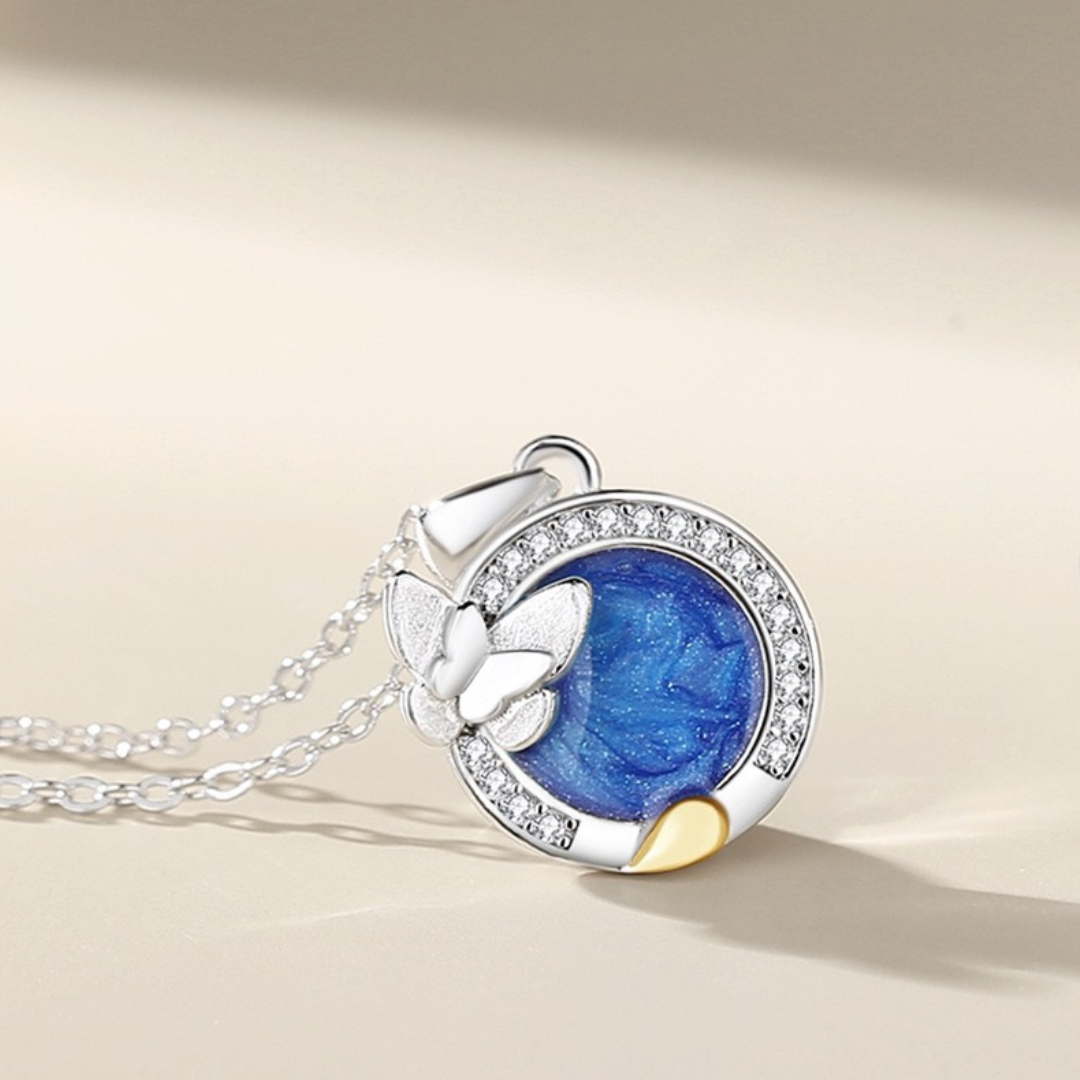 ペアネックレス 月光のハーモニー LPNW01-LPNM01