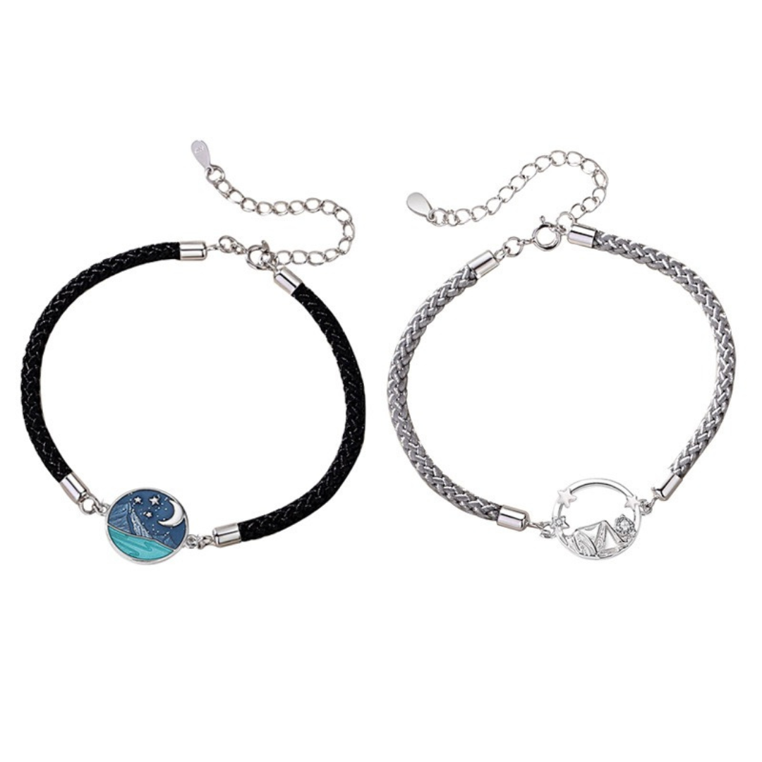 ペアブレスレット 星と海の恋 LPBW07-LPBM07