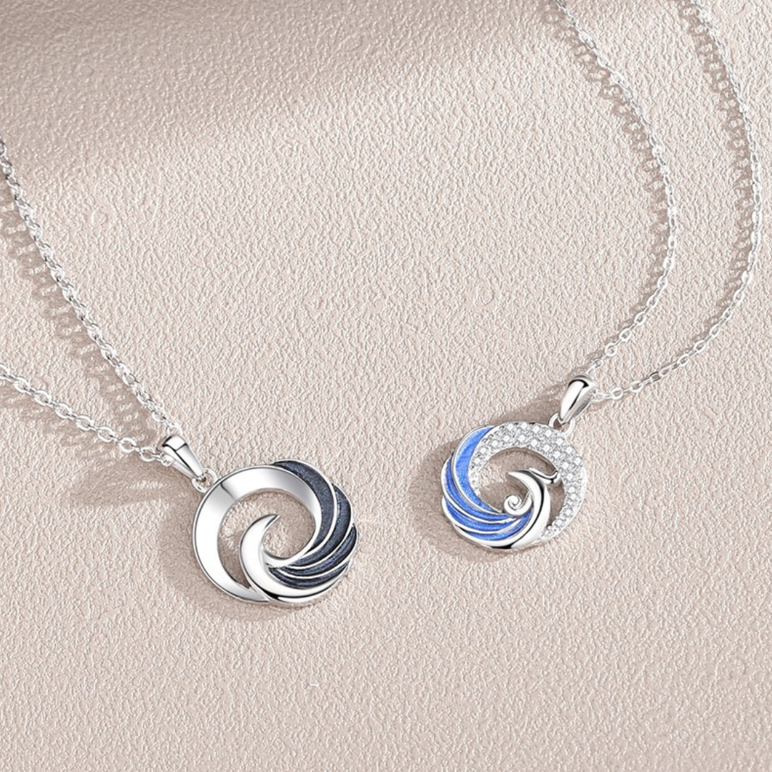 ペアネックレス 鳳凰の調和 LPBW21-LPBM21