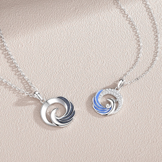 ペアネックレス 鳳凰の調和 LPBW21-LPBM21