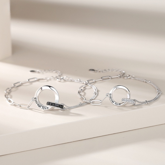 ペアブレスレット メビウスの約束 LPBW18-LPBM18