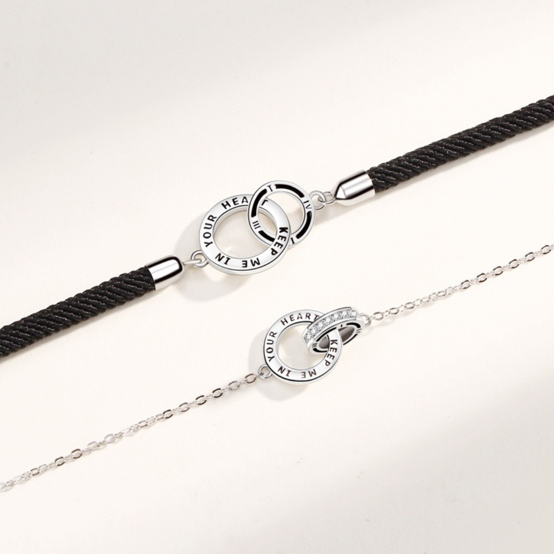 ペアブレスレット 永遠の輪 LPBW05-LPBM05