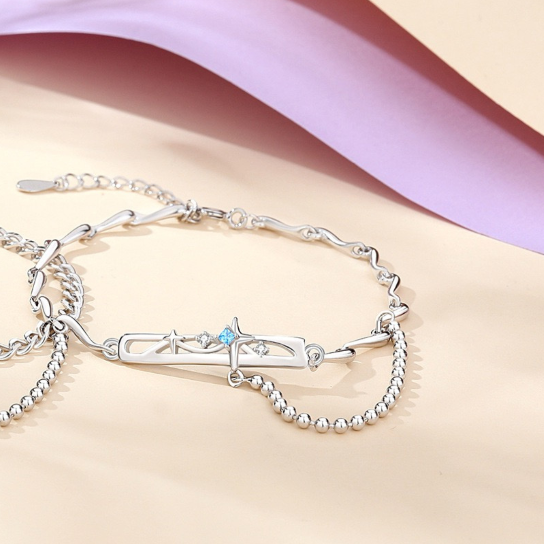 ペアブレスレット 星空の誓い LPBW16-LPBM16