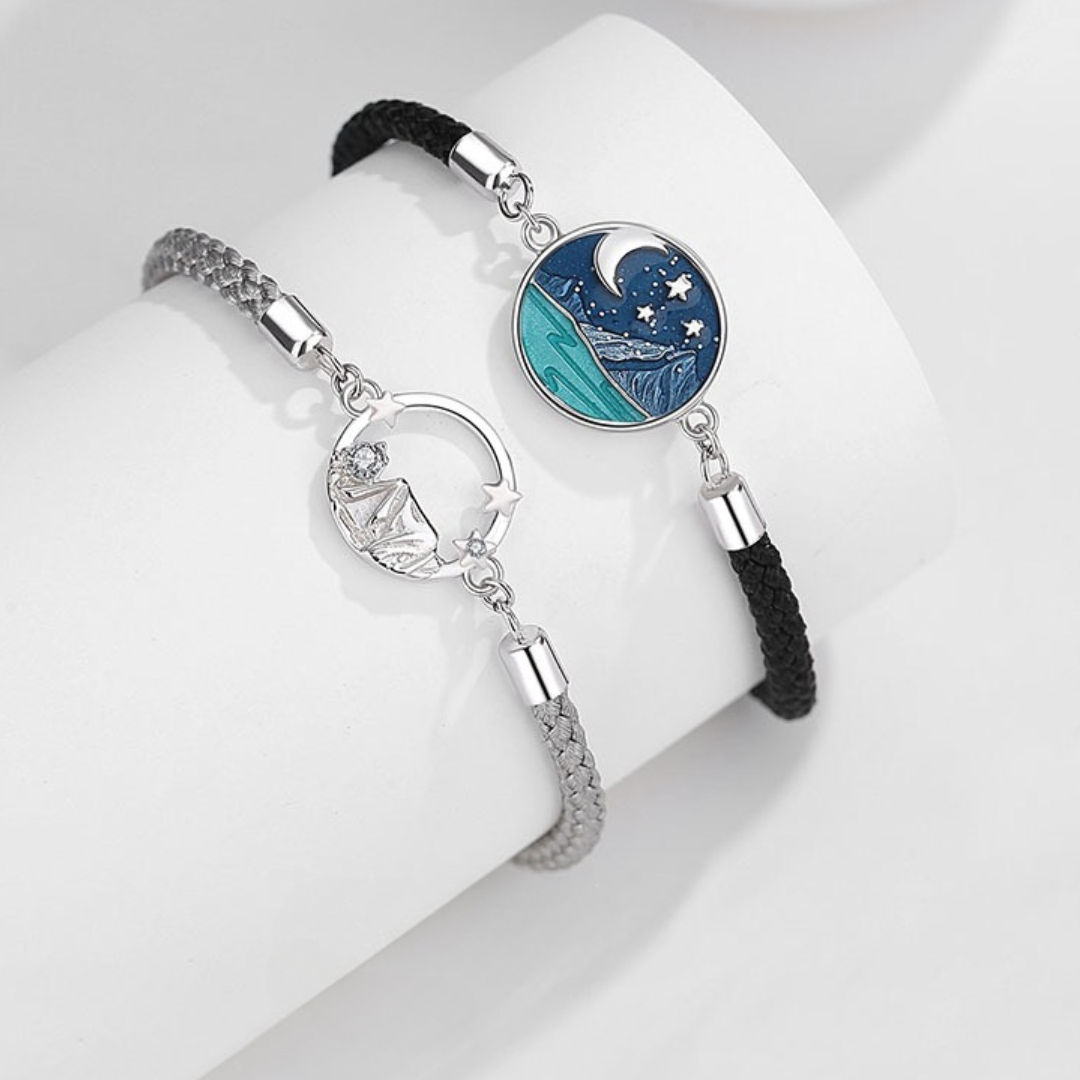 ペアブレスレット 星と海の恋 LPBW07-LPBM07