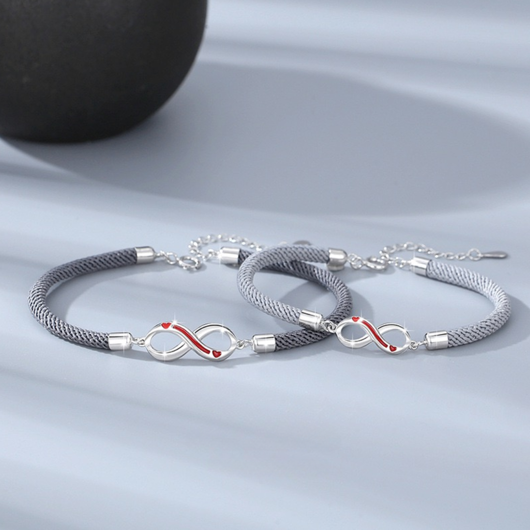 ペアブレスレット メビウスの赤い糸 LPBM01-LPBW01
