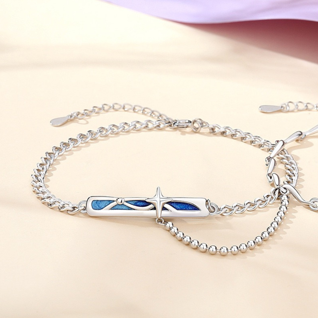 ペアブレスレット 星空の誓い LPBW16-LPBM16