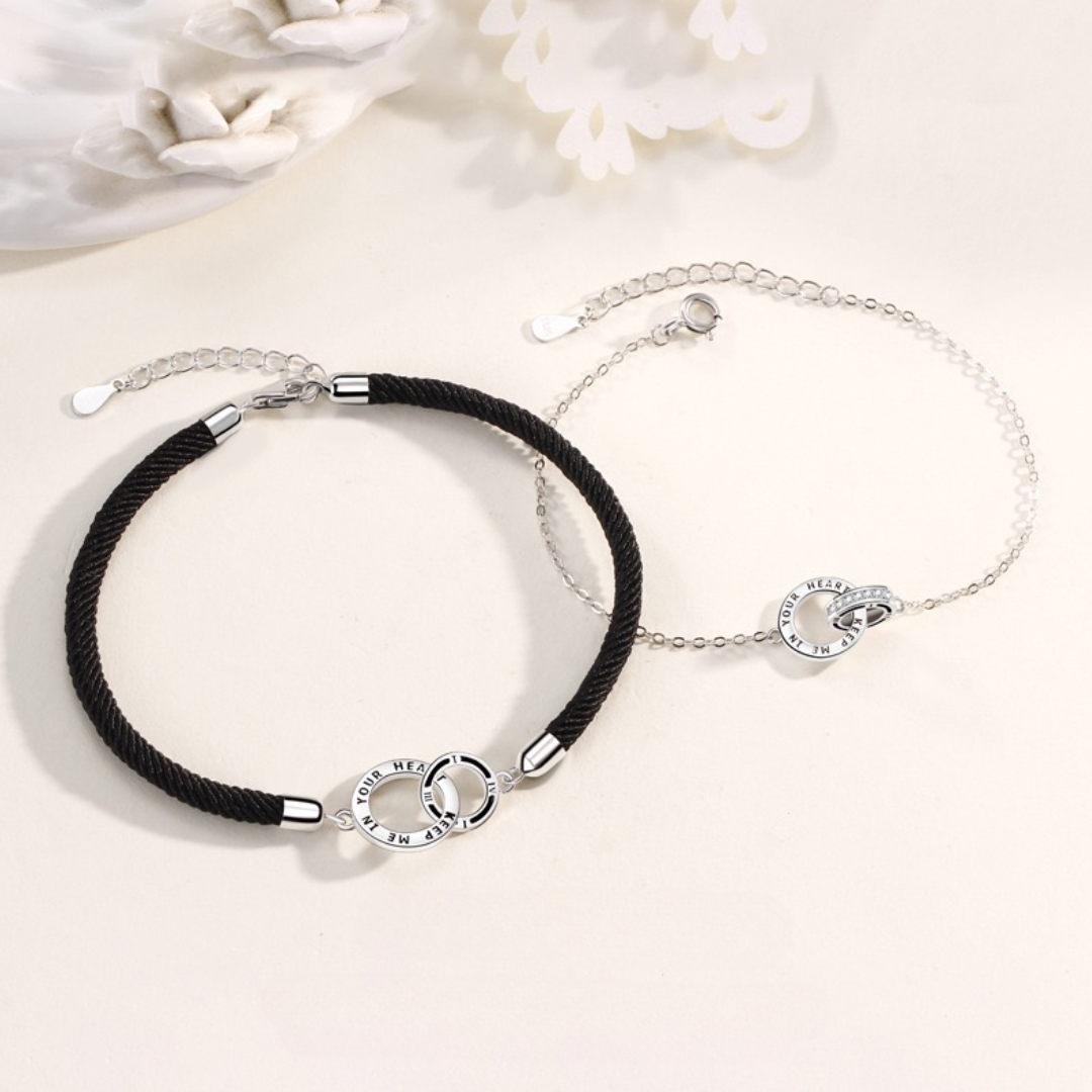 ペアブレスレット 永遠の輪 LPBW05-LPBM05