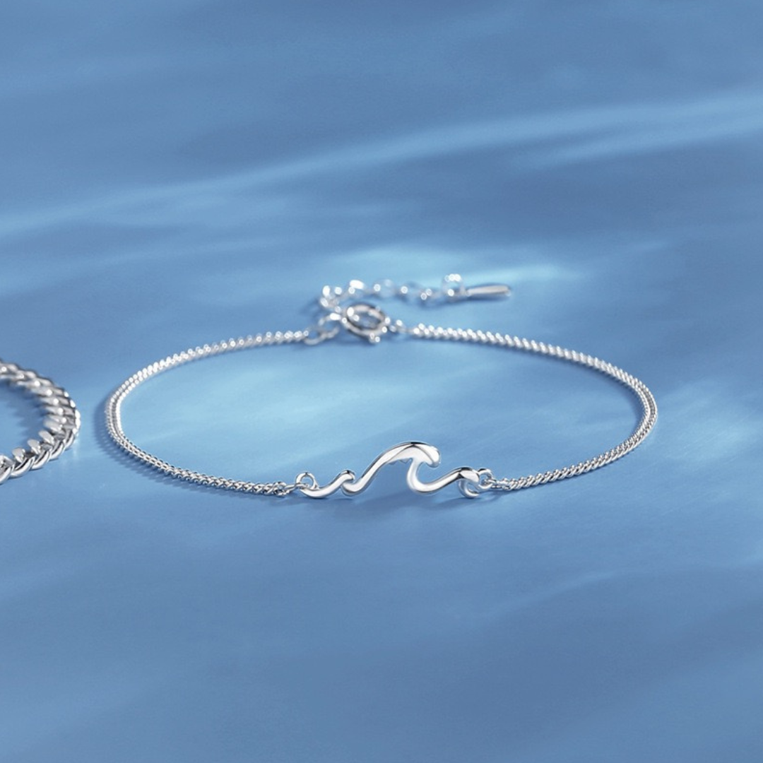 ペアブレスレット 山と海の誓い LPBW11-LPBM11