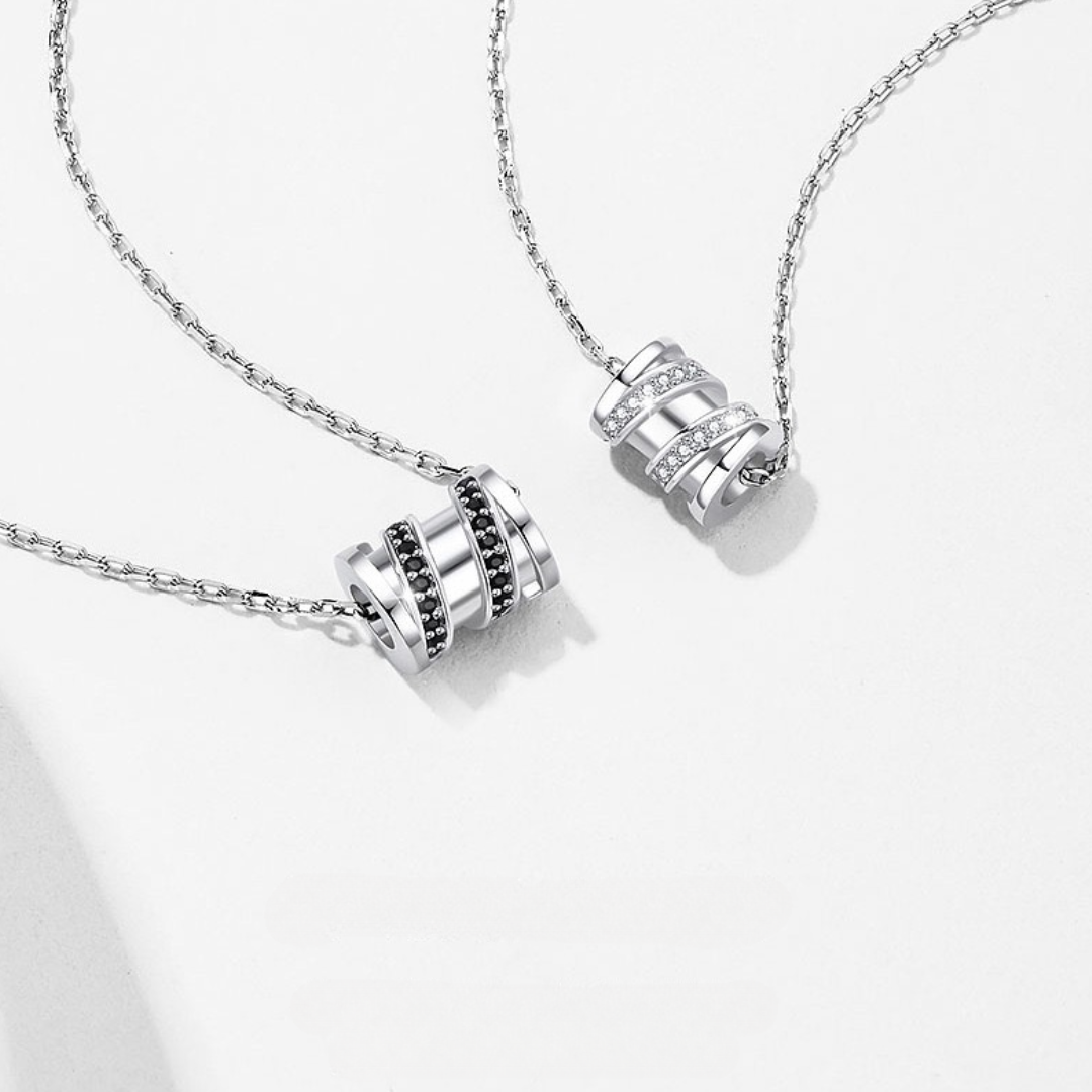 ペアネックレス 回り続ける愛 LPNW08-LPNM08