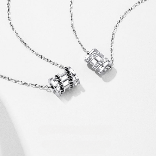 ペアネックレス 回り続ける愛 LPNW08-LPNM08