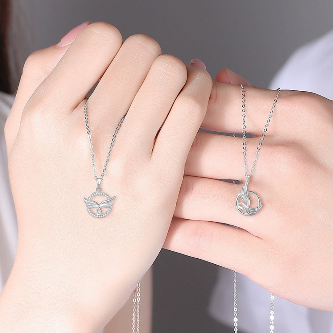 ペアネックレス 天使の約束 LPNW17-LPNM17