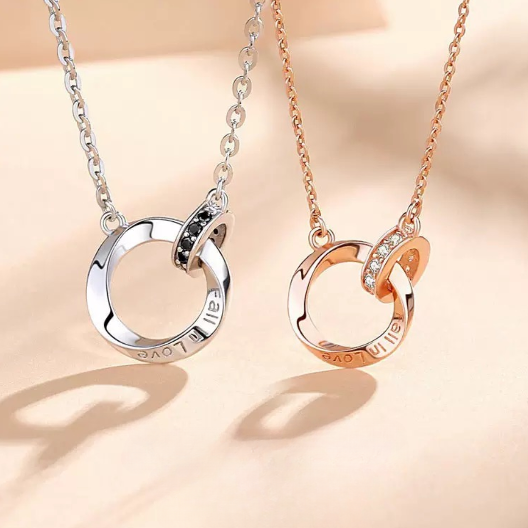 ペアネックレス 永遠のメビウス LPNW03-LPNM03