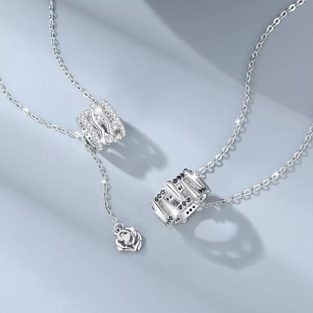 ペアネックレス 時を紡ぐ LPNW24-LPNM24