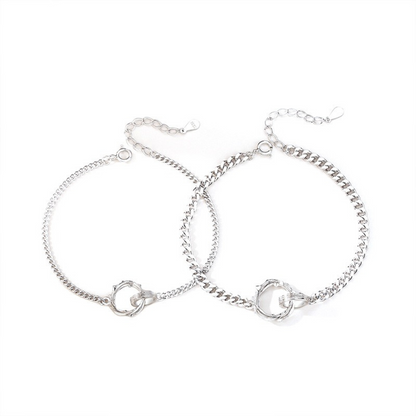 ペアブレスレット 絆の輪 LPBW09-LPBM09