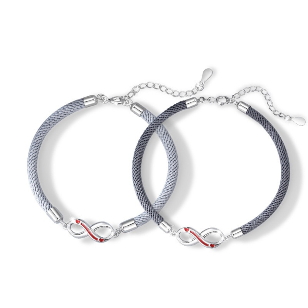 ペアブレスレット メビウスの赤い糸 LPBM01-LPBW01