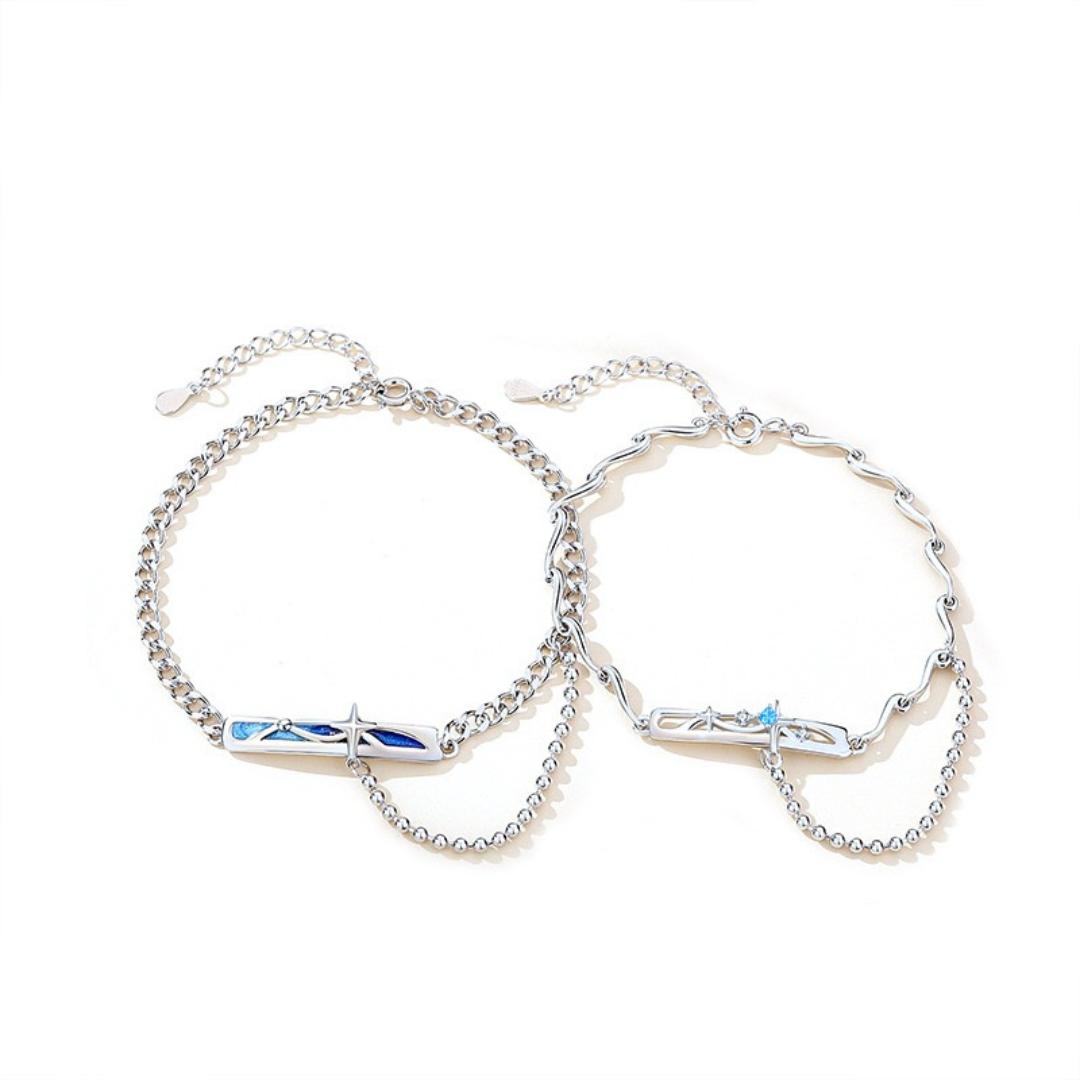 ペアブレスレット 星空の誓い LPBW16-LPBM16