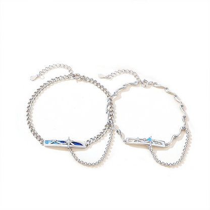 ペアブレスレット 星空の誓い LPBW16-LPBM16