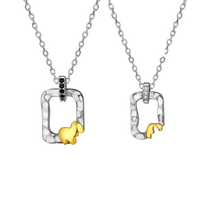 ペアネックレス リンクハート LPNW13-LPNM13