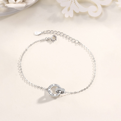 ペアブレスレット 永遠の輪 LPBW05-LPBM05