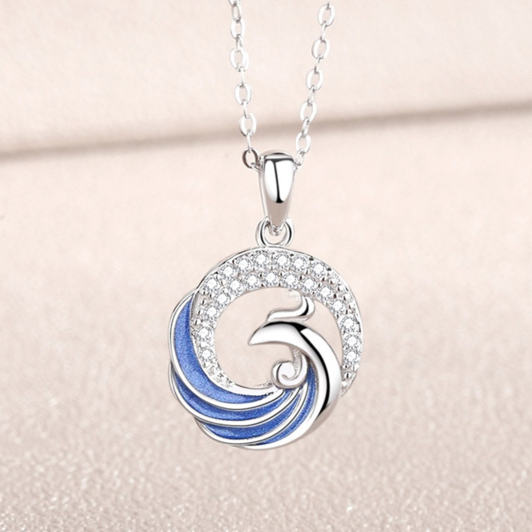 ペアネックレス 鳳凰の調和 LPBW21-LPBM21