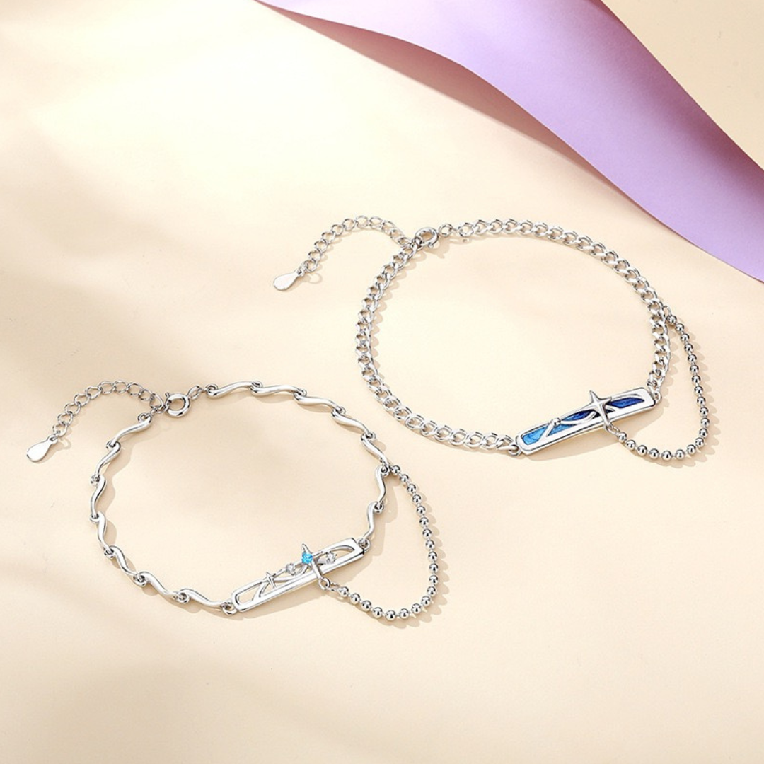 ペアブレスレット 星空の誓い LPBW16-LPBM16