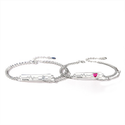 ペアブレスレット 愛の鼓動 LPBM22-LPBW22