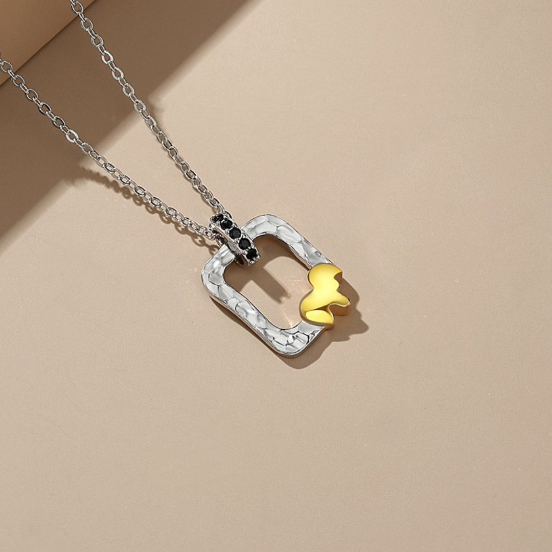 ペアネックレス リンクハート LPNW13-LPNM13