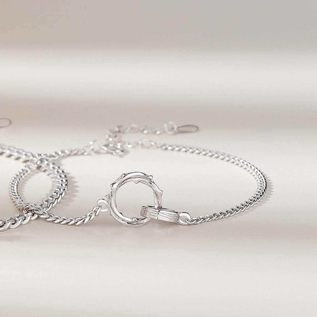 ペアブレスレット 絆の輪 LPBW09-LPBM09