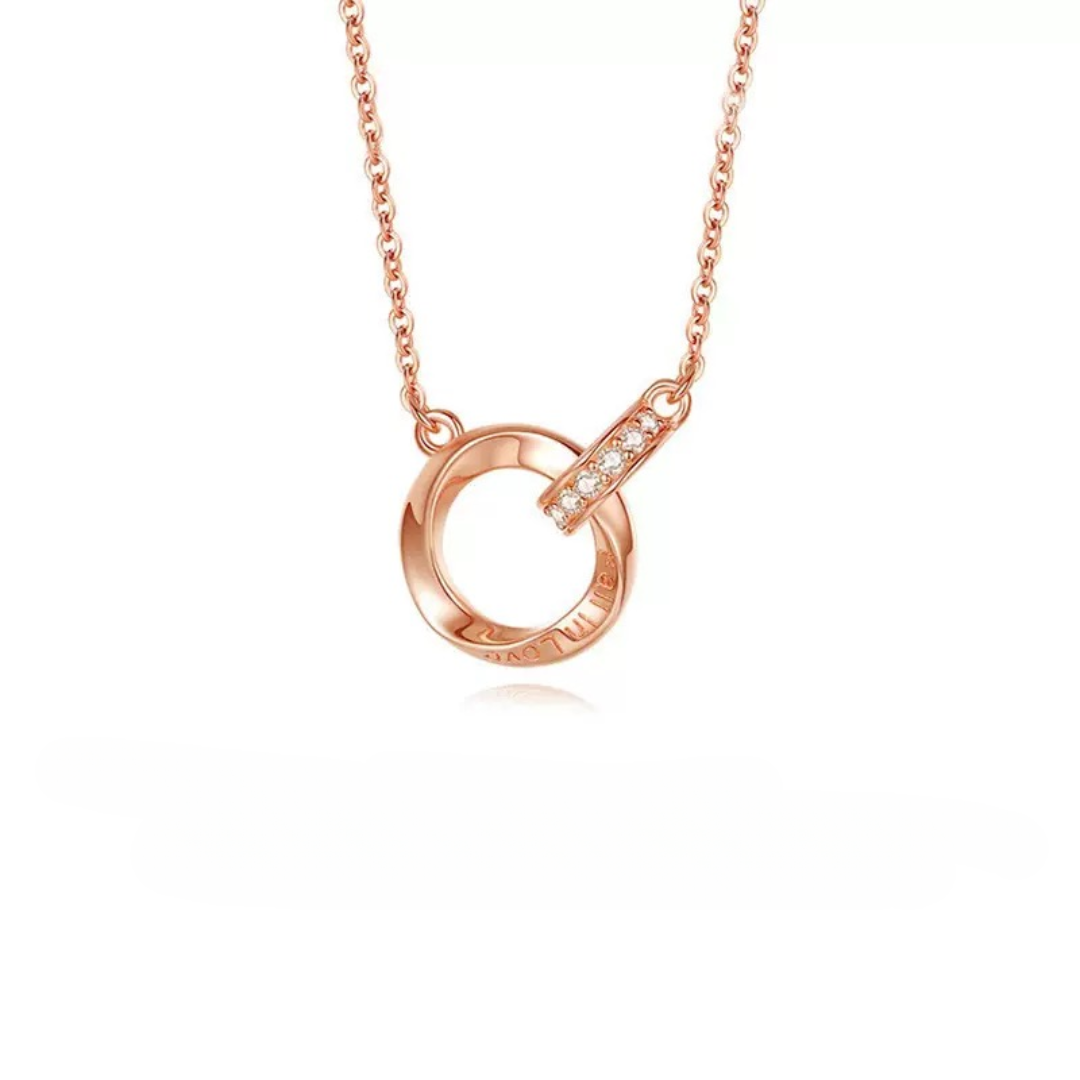 ペアネックレス 永遠のメビウス LPNW03-LPNM03