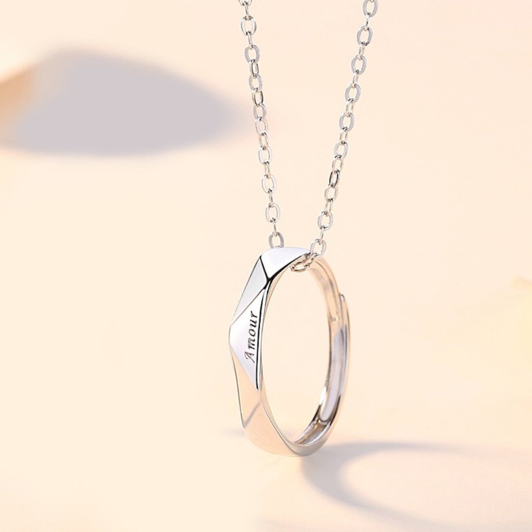 ペアネックレス 永遠のAmour LPNW19-LPNM19