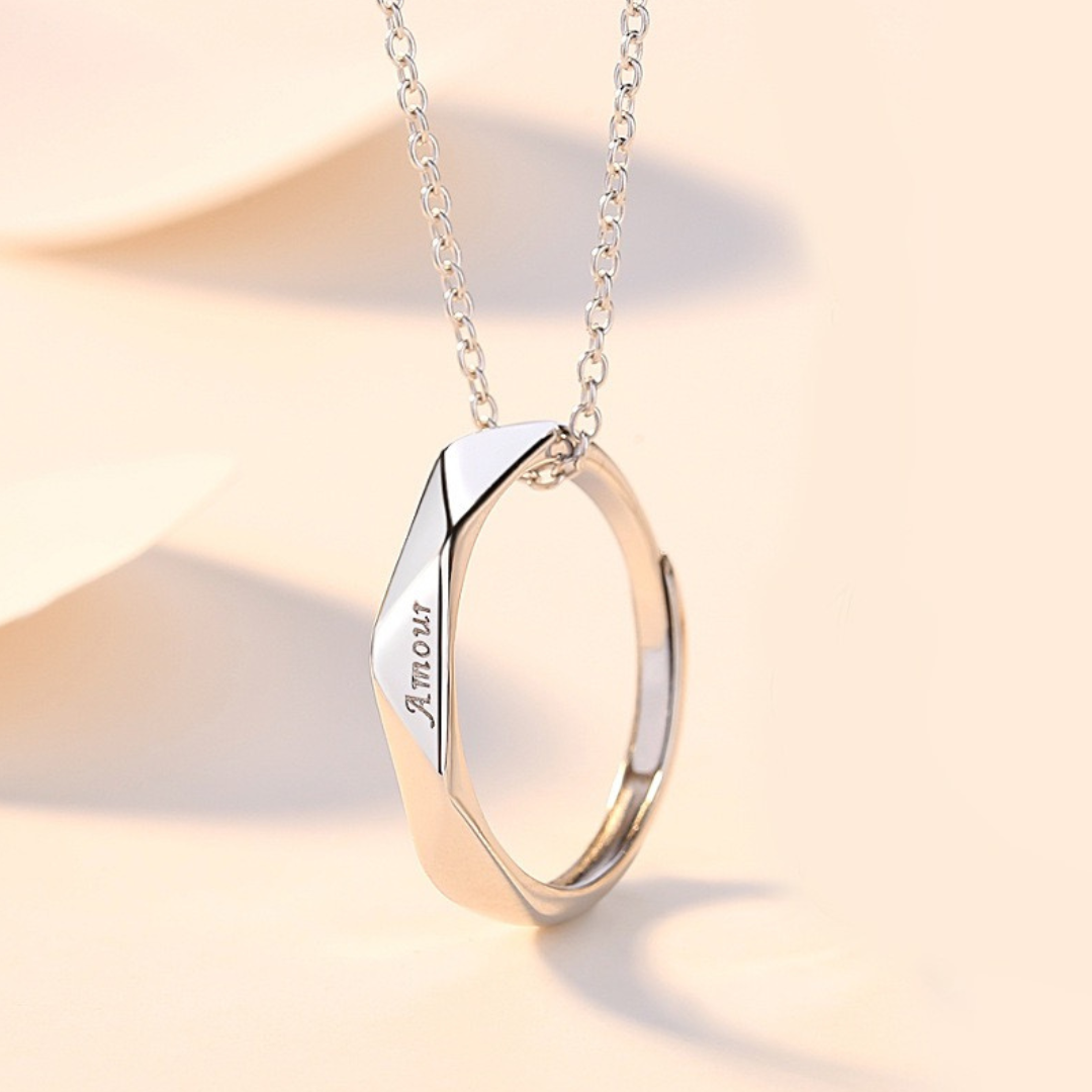 ペアネックレス 永遠のAmour LPNW19-LPNM19