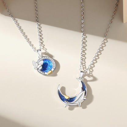 ペアネックレス 月光のハーモニー LPNW01-LPNM01