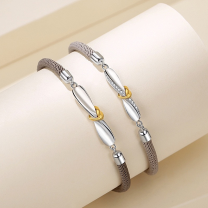 ペアブレスレット 結びの絆 LPBW03-LPBM03