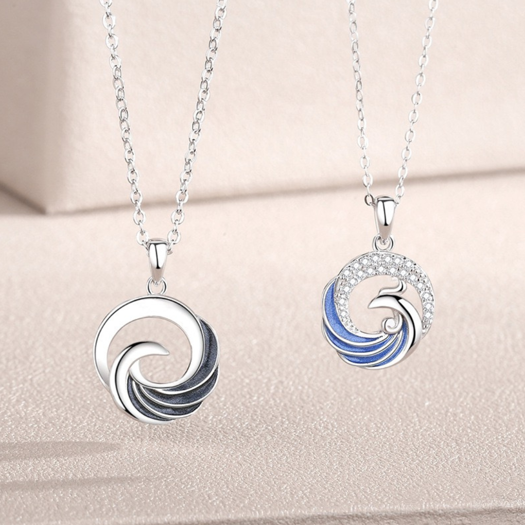 ペアネックレス 鳳凰の調和 LPBW21-LPBM21