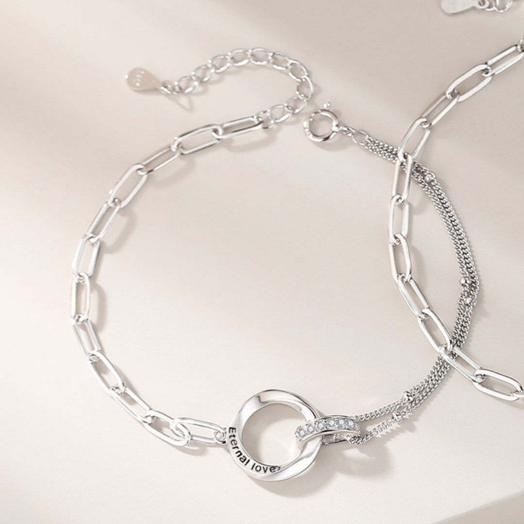 ペアブレスレット メビウスの約束 LPBW18-LPBM18