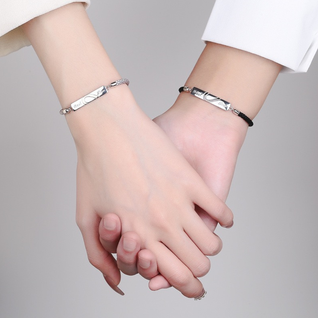 ペアブレスレット 重なる想い LPBW21-LPBM21