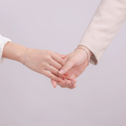 ペアブレスレット 星糸 LPBM04-LPBW04