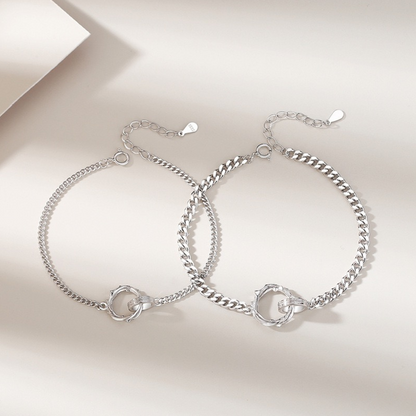 ペアブレスレット 絆の輪 LPBW09-LPBM09