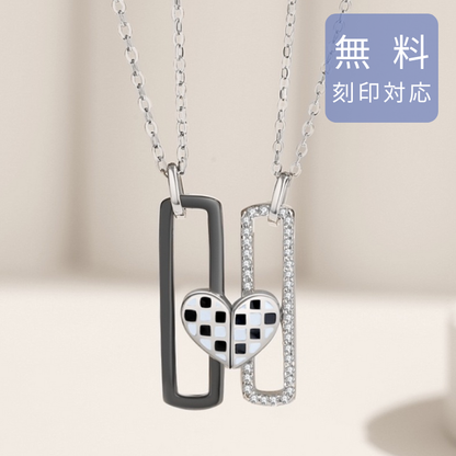 ペアネックレス 磁心　品番【LPN12】