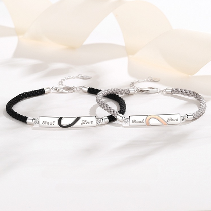 ペアブレスレット 重なる想い LPBW21-LPBM21