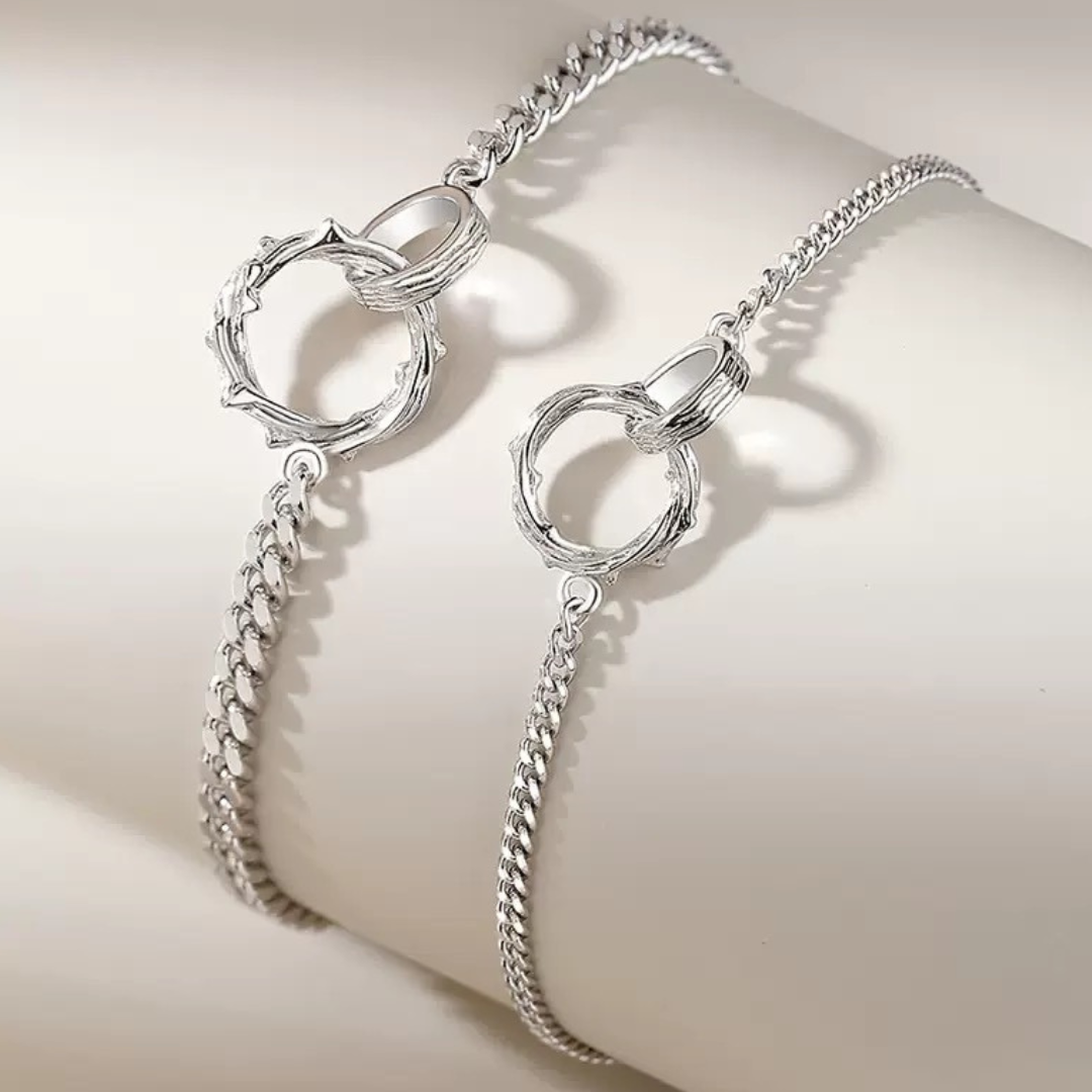 ペアブレスレット 絆の輪 LPBW09-LPBM09