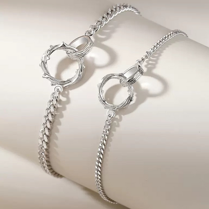 ペアブレスレット 絆の輪 LPBW09-LPBM09