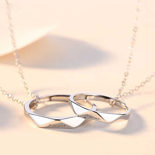 ペアネックレス 永遠のAmour LPNW19-LPNM19
