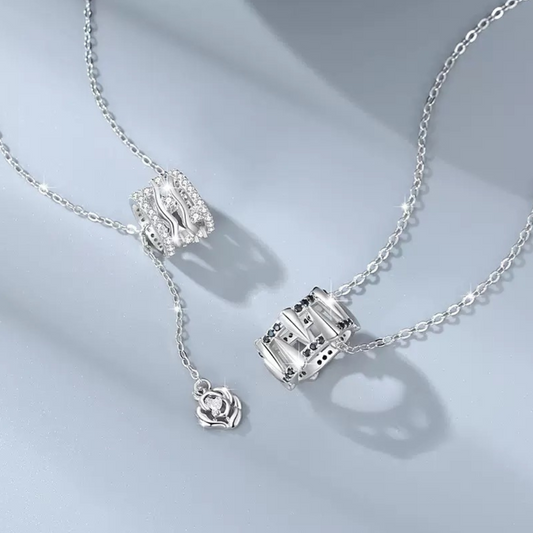 ペアネックレス 時を紡ぐ LPNW24-LPNM24