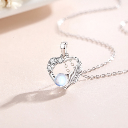 ペアネックレス 守りの羽 LPNW18-LPNM18