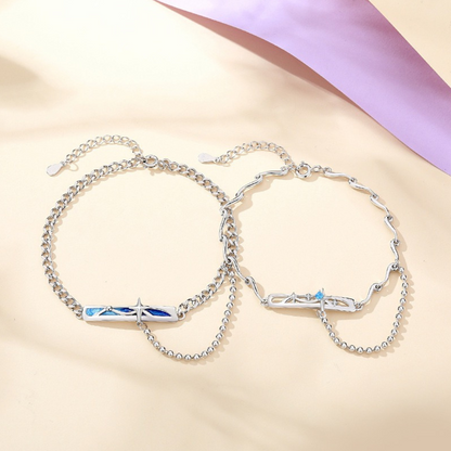 ペアブレスレット 星空の誓い LPBW16-LPBM16